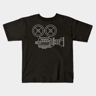 Vintage Film Camera | Director Filmmaker Graphic Kids T-Shirt